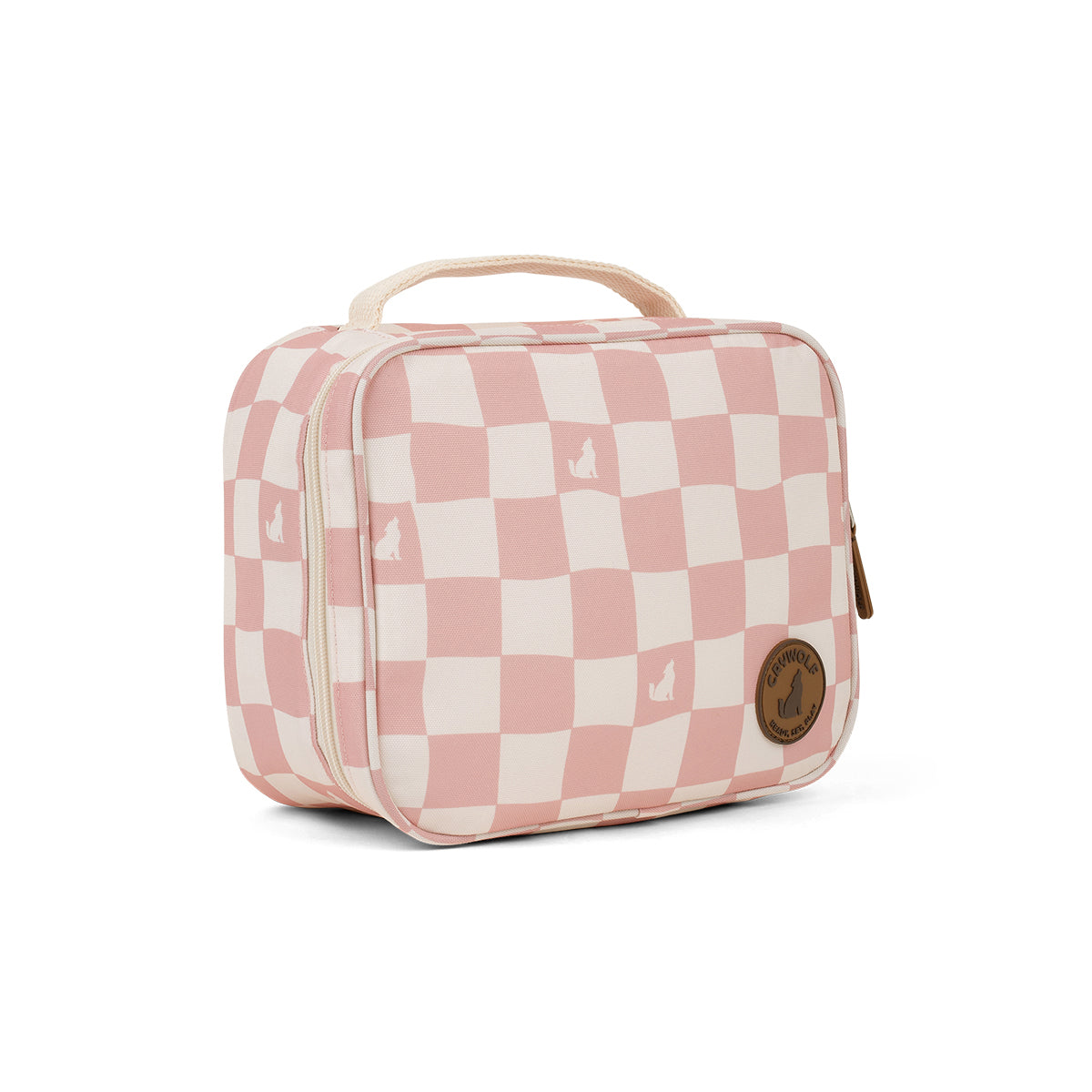 Pink Check Everyday Lunch Bag