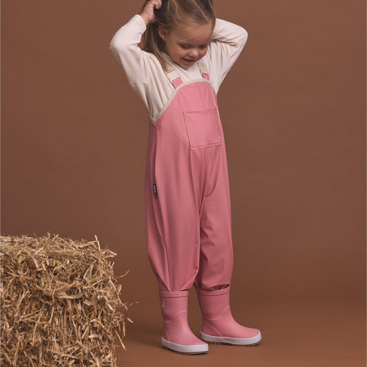 Rain Overalls / Rose