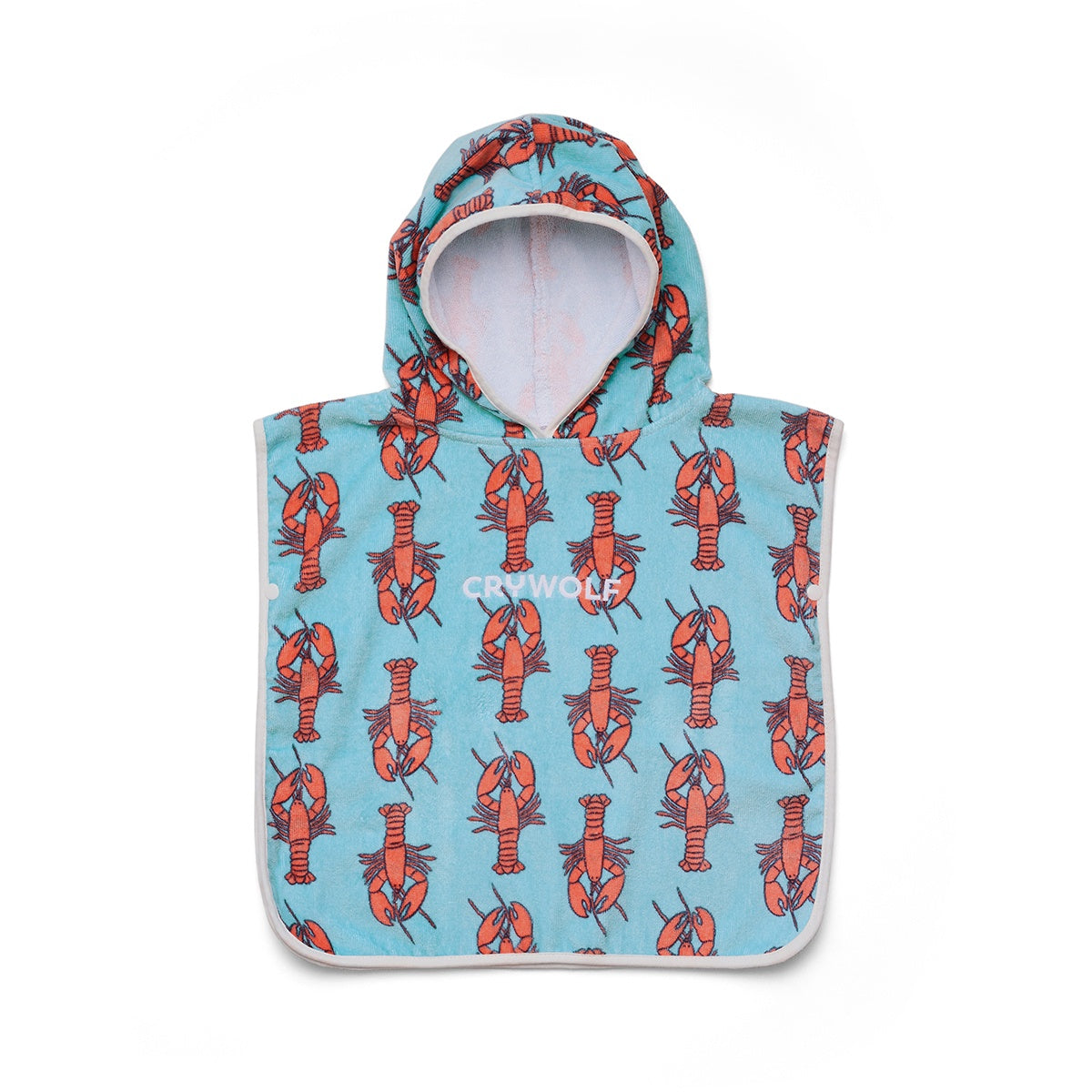Little Lobsters Baby Hooded Towel