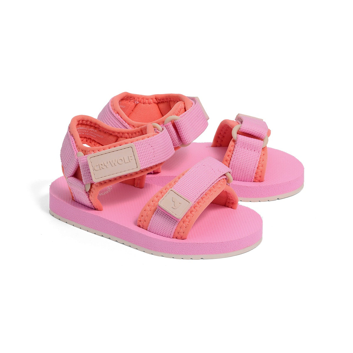 Candy Pink Beach Sandals