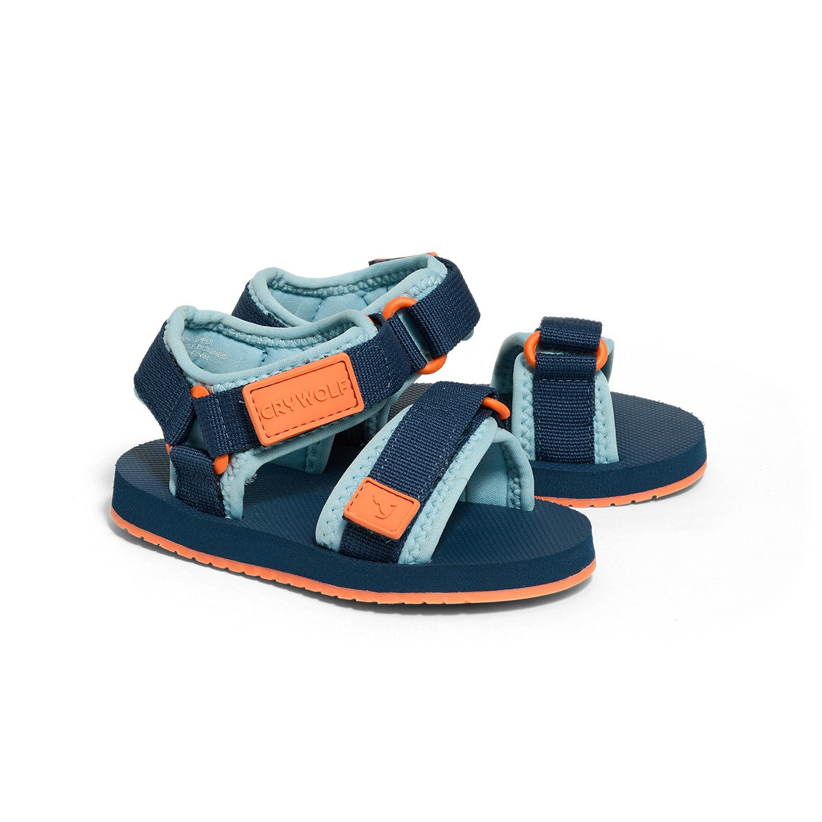 Navy Pop Beach Sandals