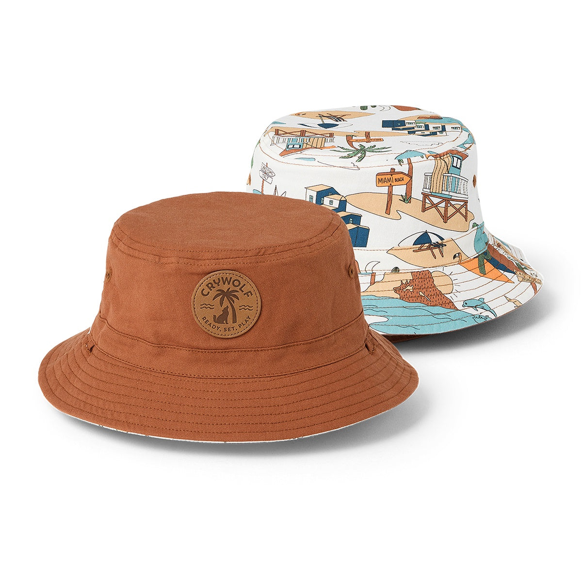 Paradise Reversible Bucket Hat