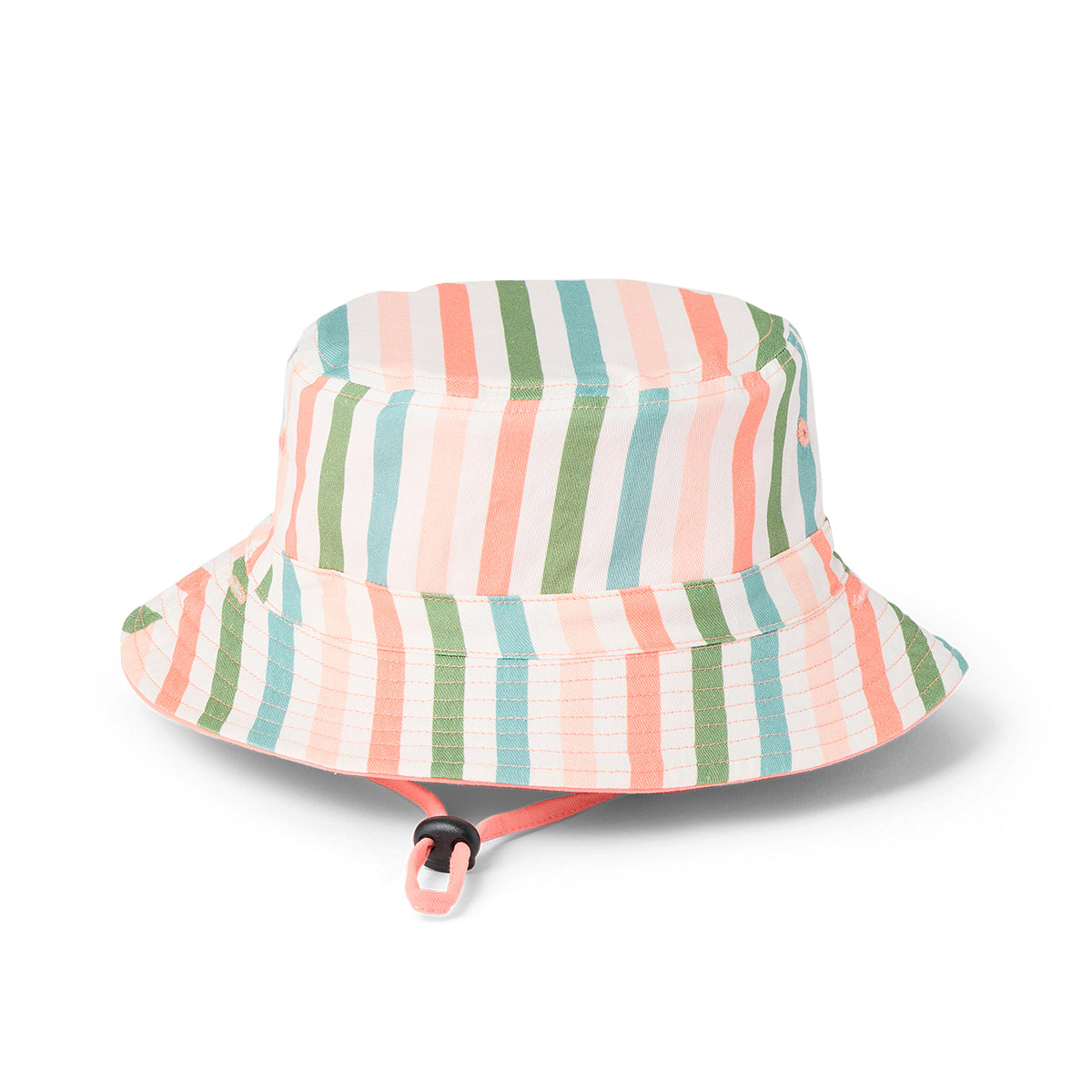 Summer Stripe Reversible Bucket Hat