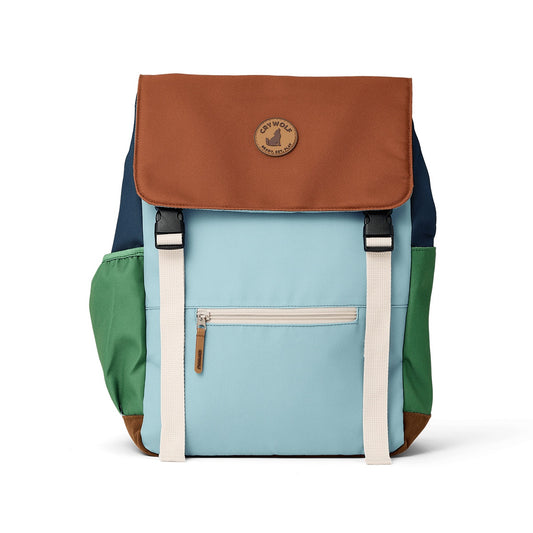 Ocean Colour Block Knapsack