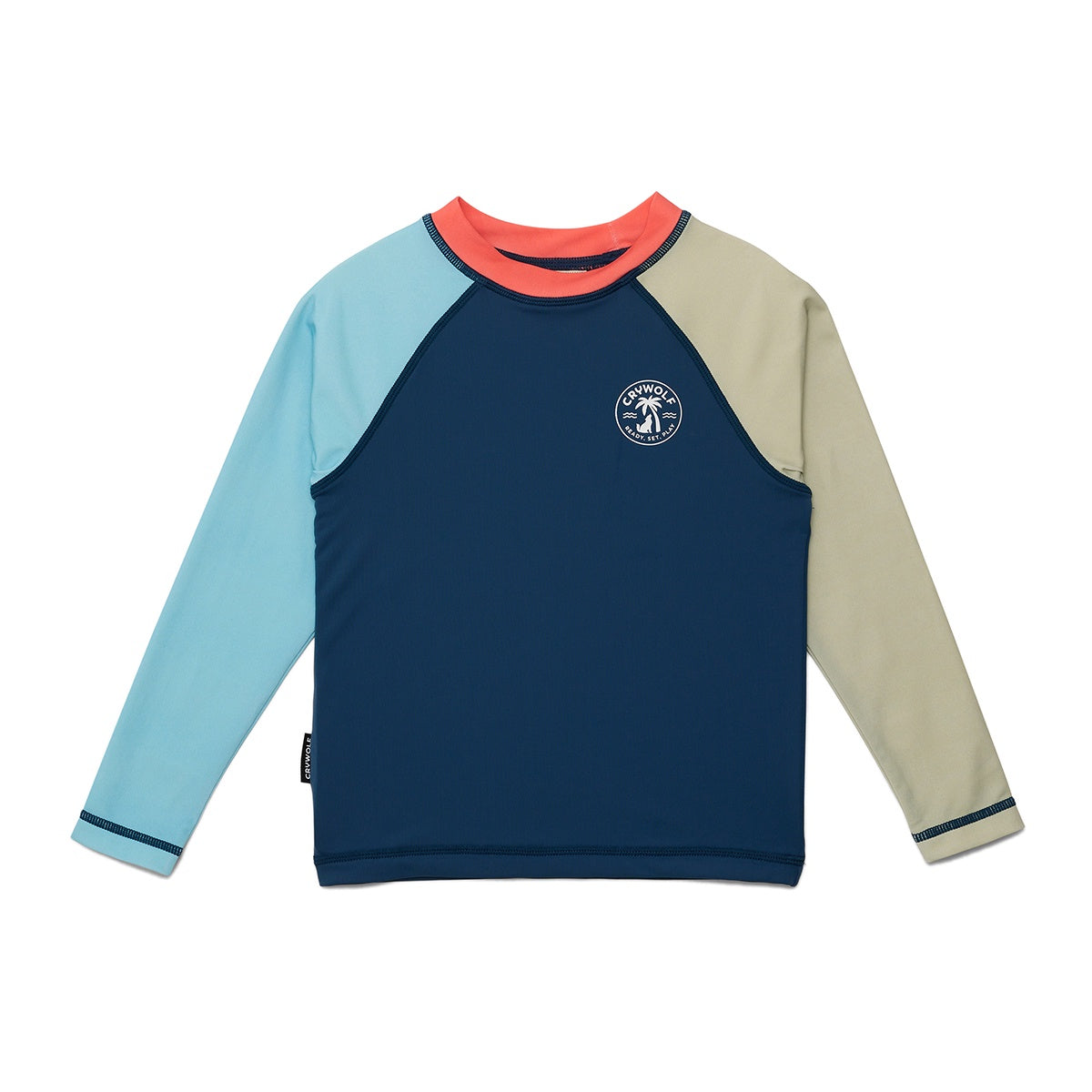 Ocean Colourblock Long Sleeve Rash Vest