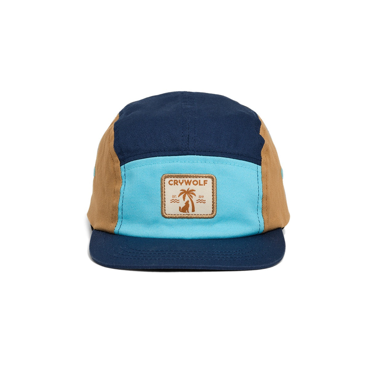 Navy Colourblock Lucky Cap