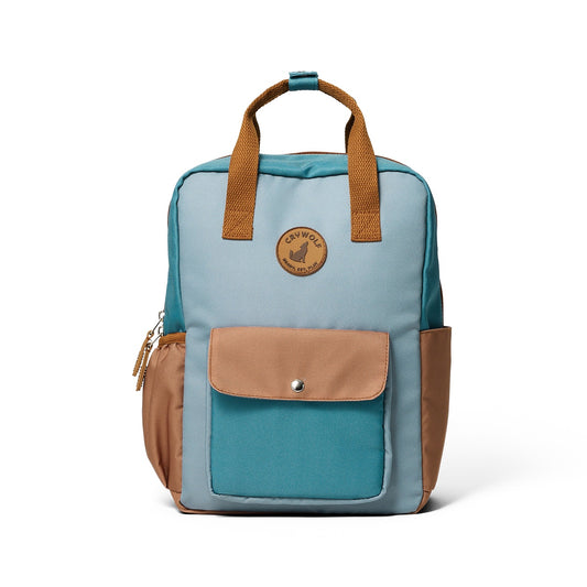 Moss Colourblock Mini Backpack