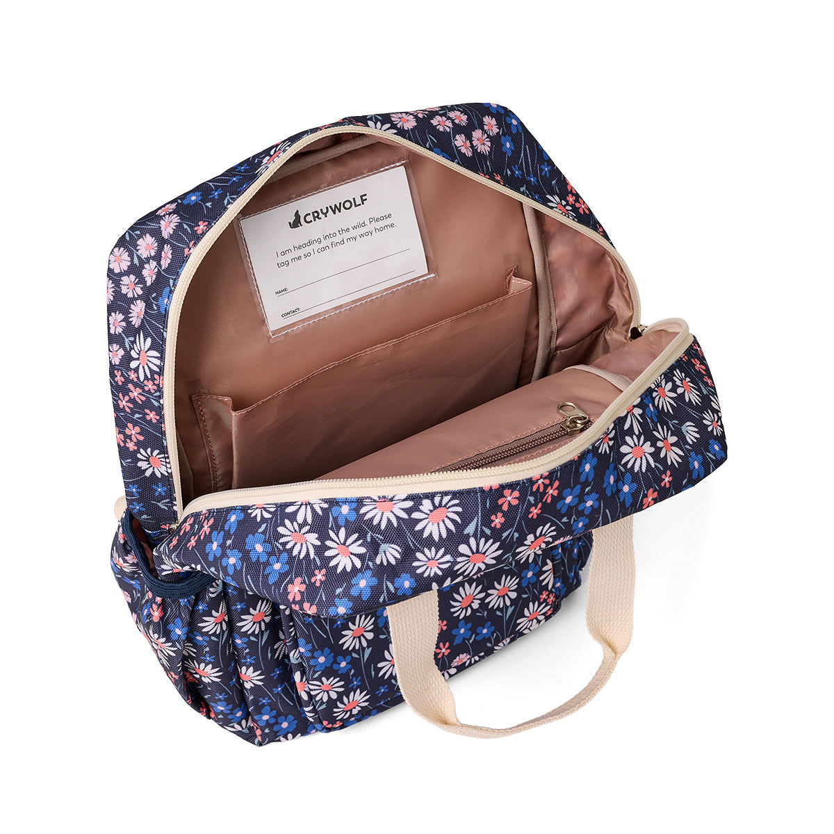 Mini Backpack / Winter Floral