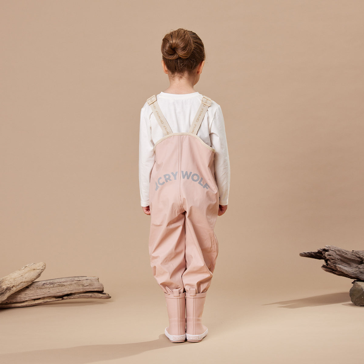 Rain Overalls / Dusty Pink