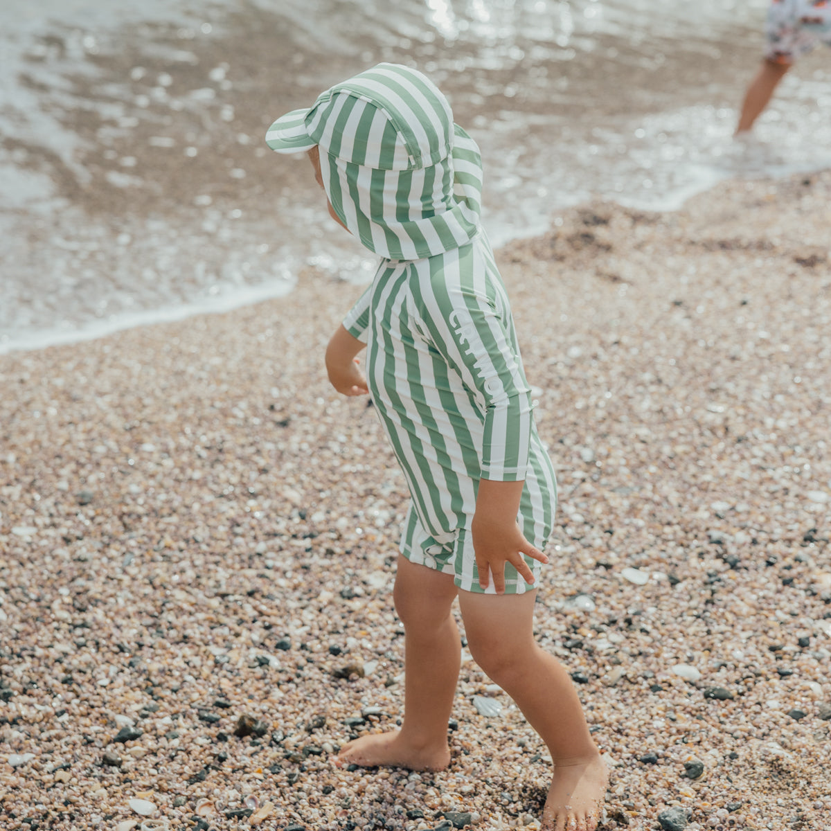 Coastal Stripe Rash Suit