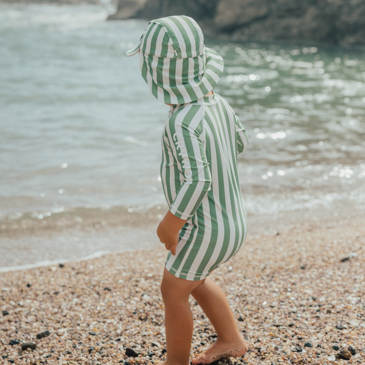 Coastal Stripe Rash Suit