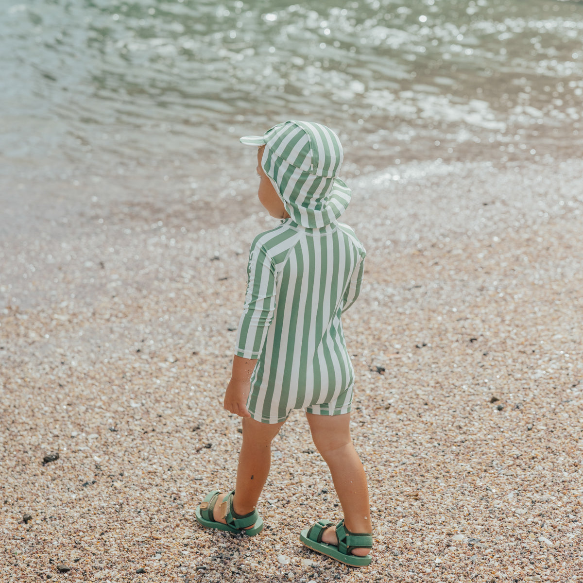 Coastal Stripe Rash Suit