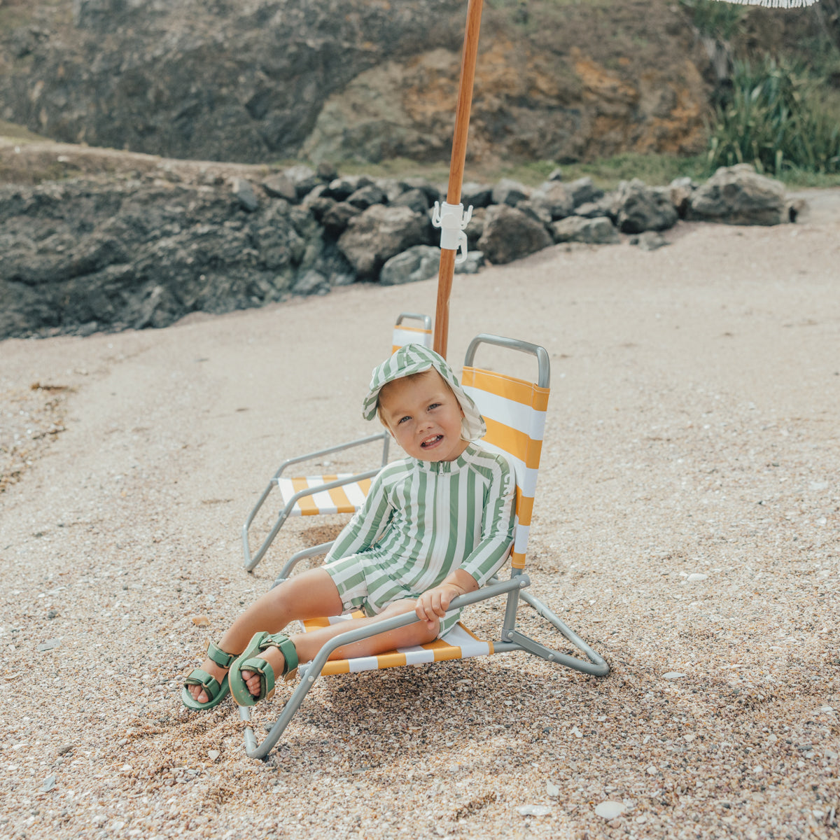 Coastal Stripe Rash Suit