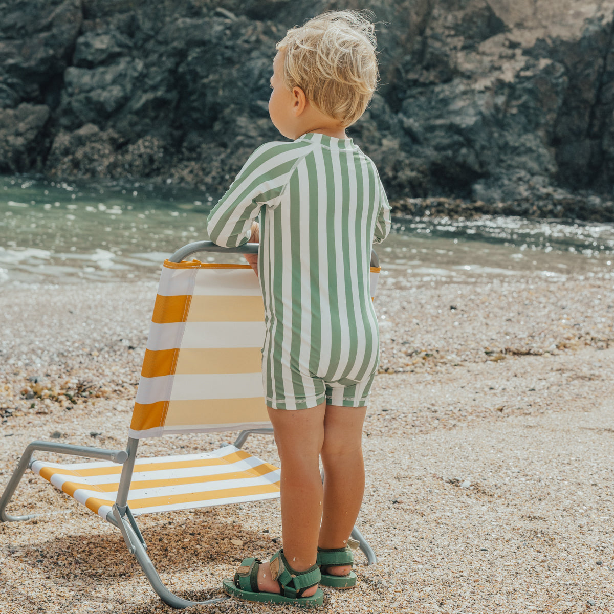 Coastal Stripe Rash Suit