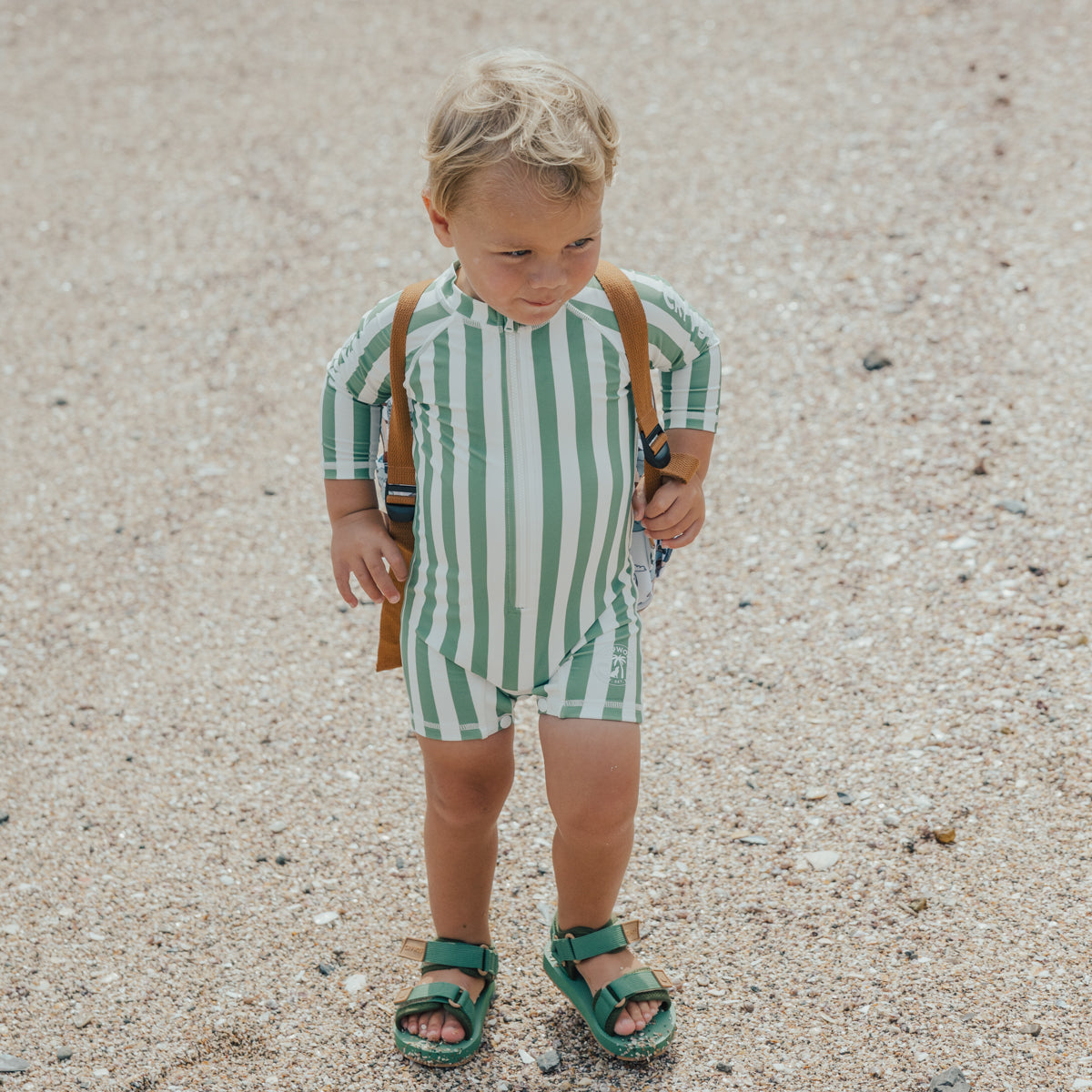 Coastal Stripe Rash Suit