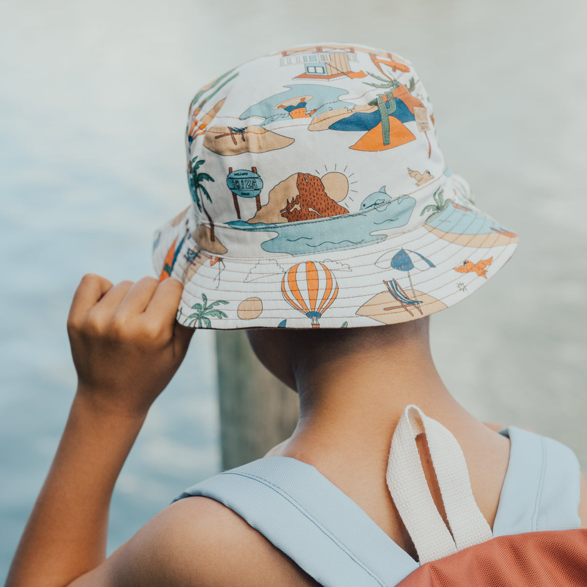 Paradise Reversible Bucket Hat