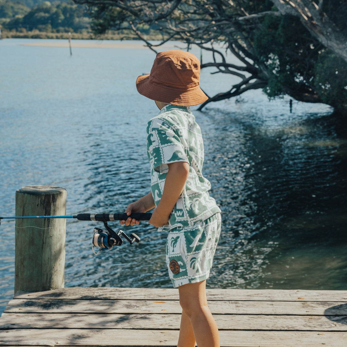 Paradise Reversible Bucket Hat