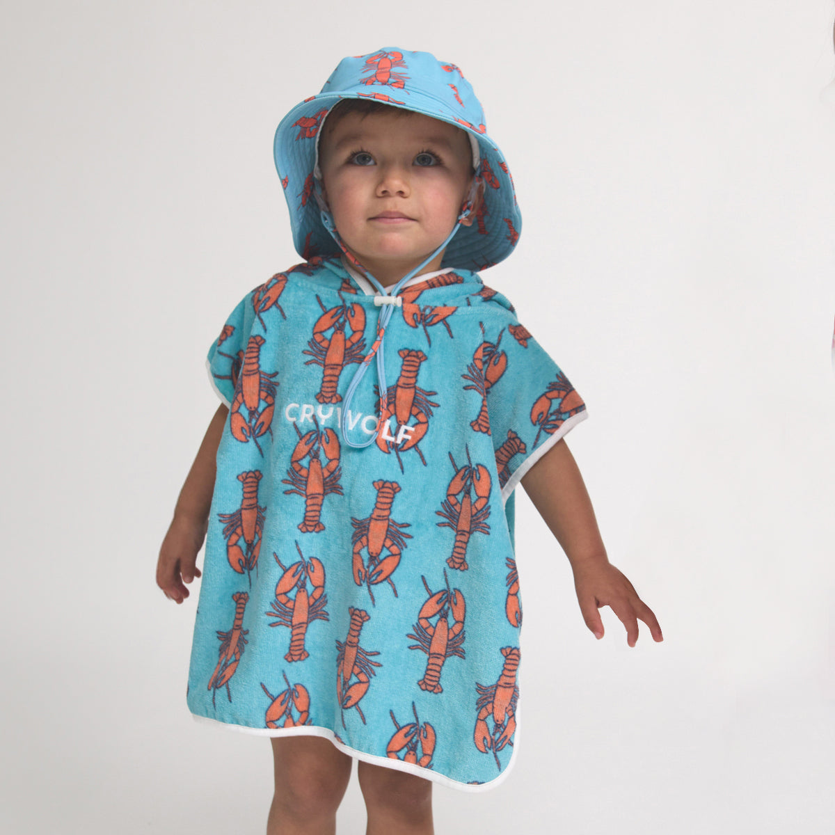 Little Lobsters Baby Hooded Towel