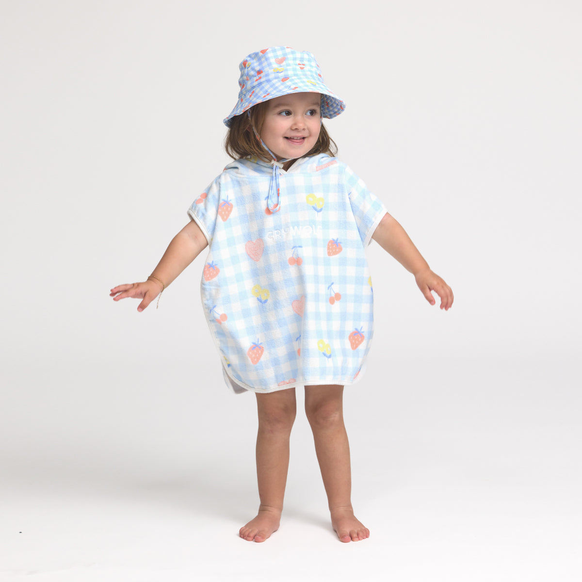 Lucky Picnic Baby Hooded Towel