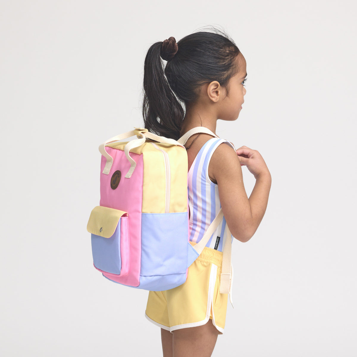 Pop Colourblock Mini Backpack
