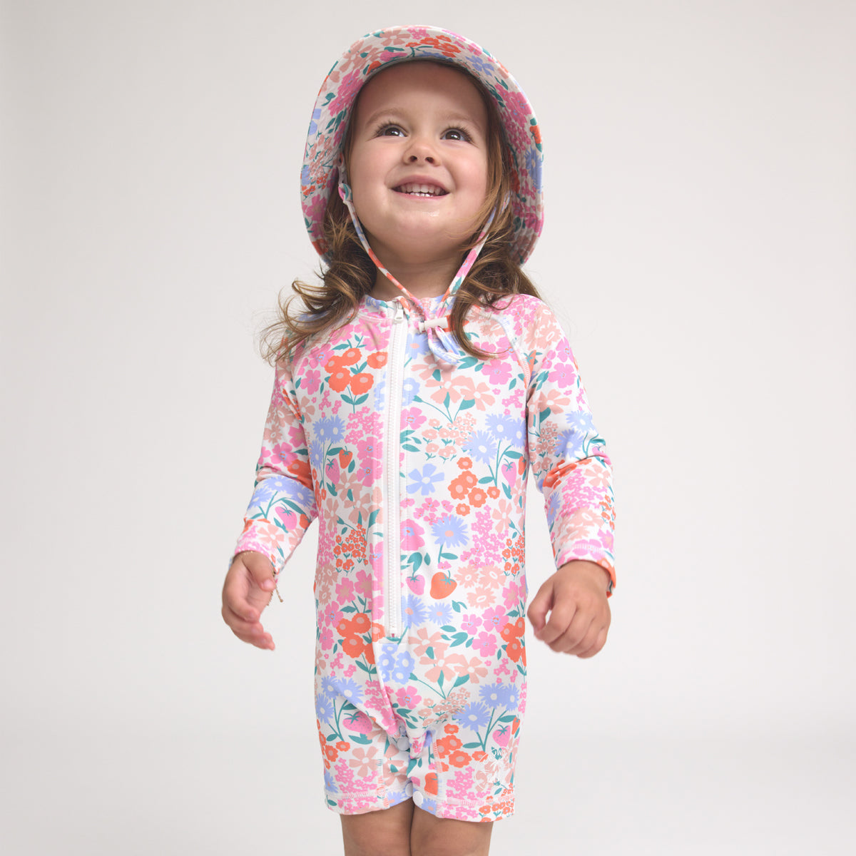 Berry Garden Rash Suit