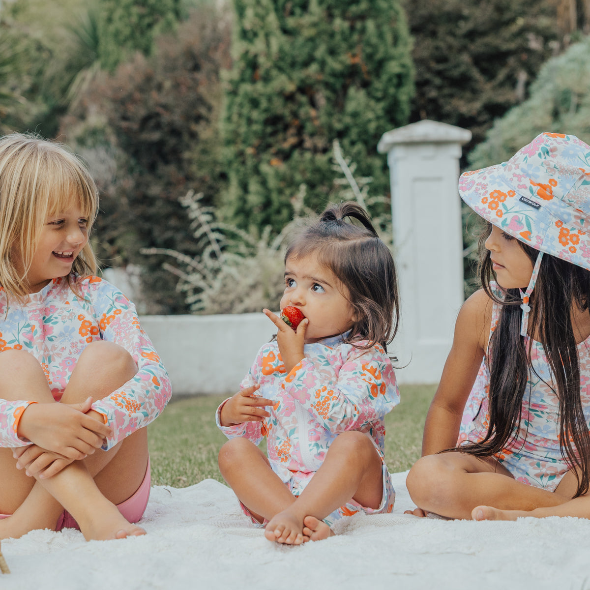 Berry Garden Rash Suit