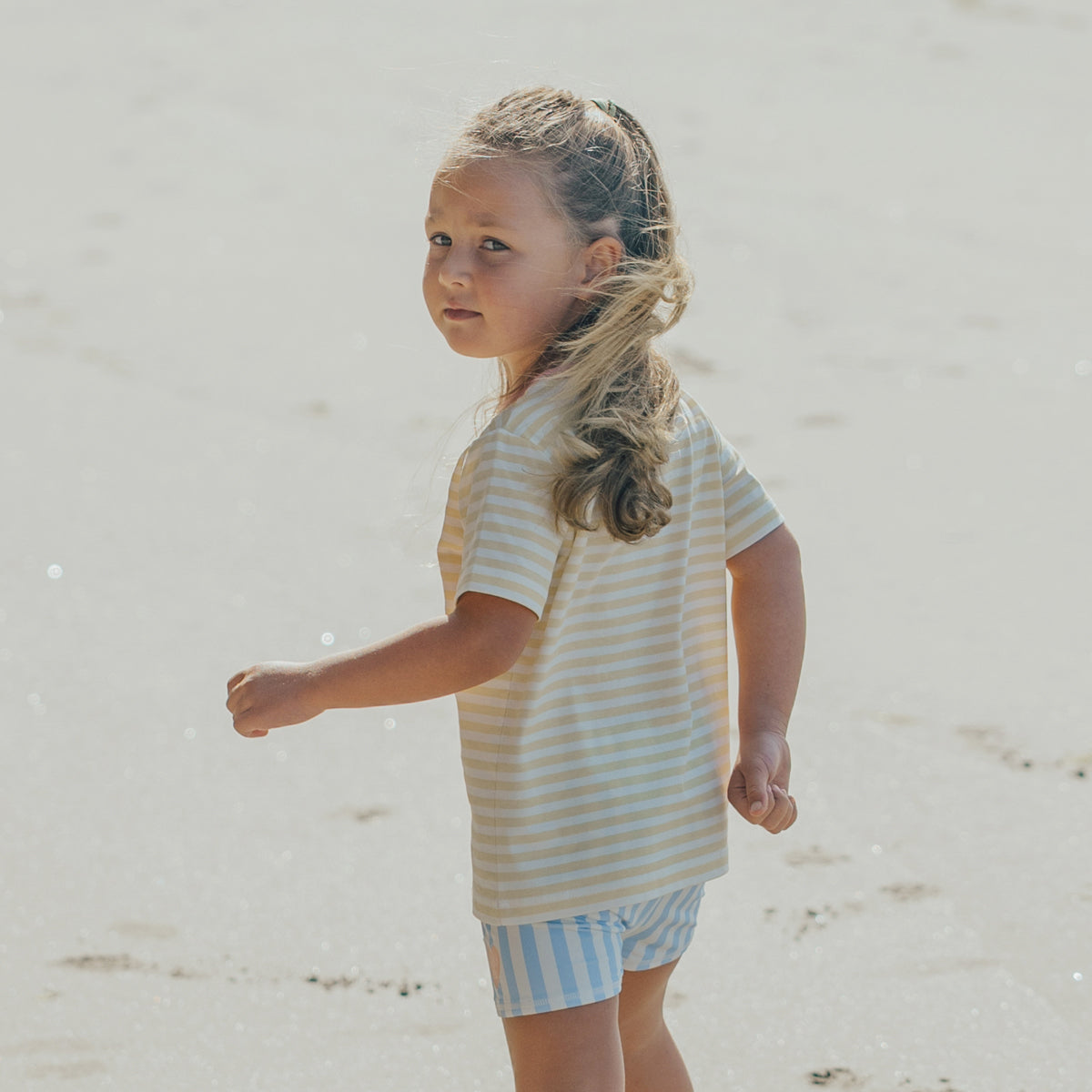 Lucky You Stripe Sun Smart T-Shirt