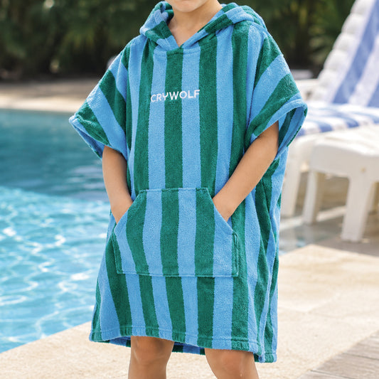 Deck Stripe Hooded Towel