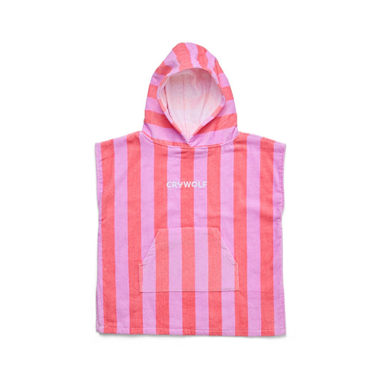 Flamingo Stripe Hooded Towel