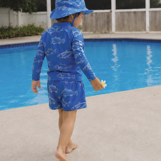 Saltwater Long Sleeve Rash Vest
