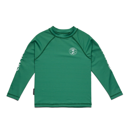 Sea Green Long Sleeve Rash Vest