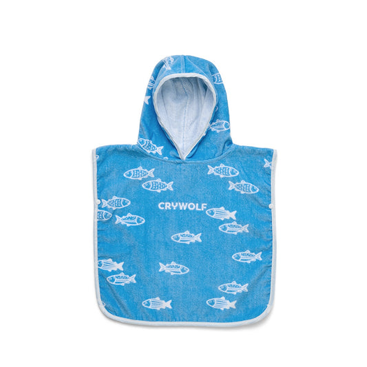 Fish School Baby Hooded Towel
