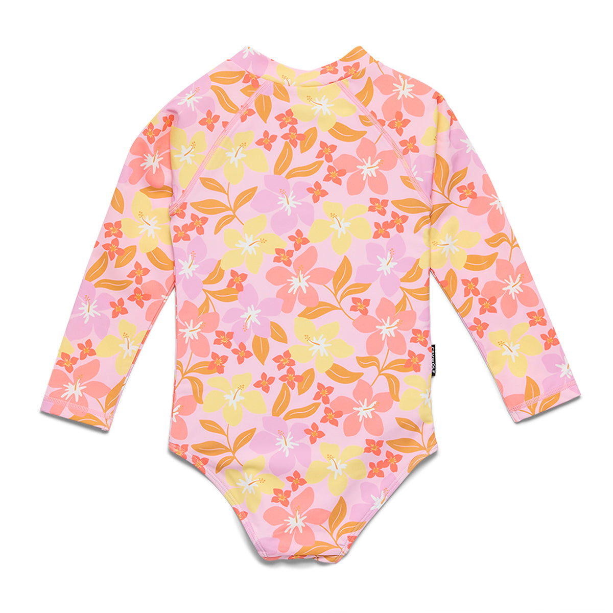 Hibiscus Daze Long Sleeve Swimsuit