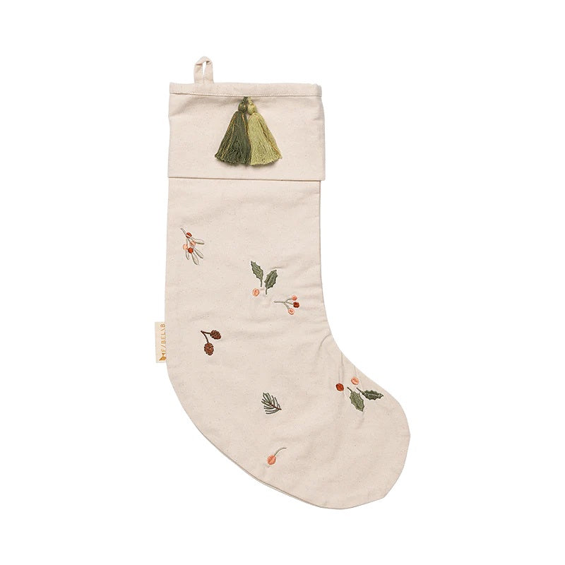 Embroidered Christmas Stocking