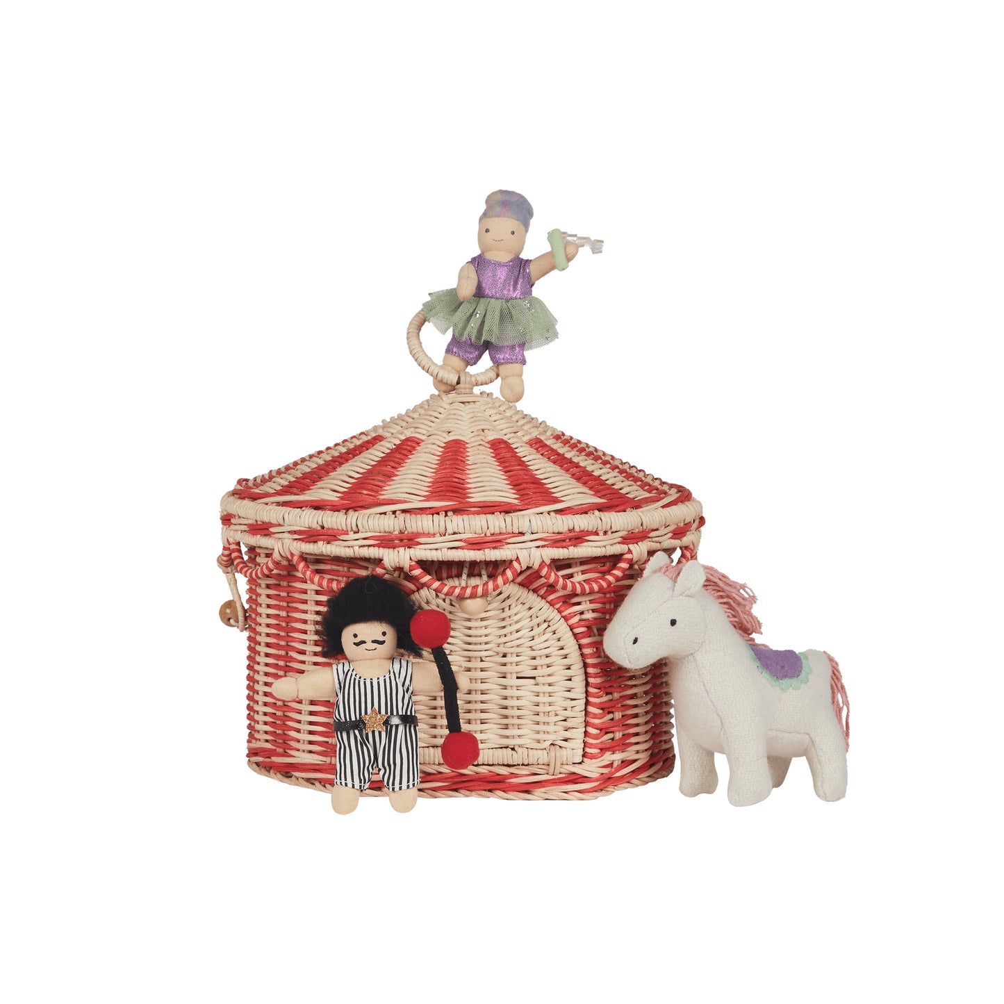 Circus Tent Basket