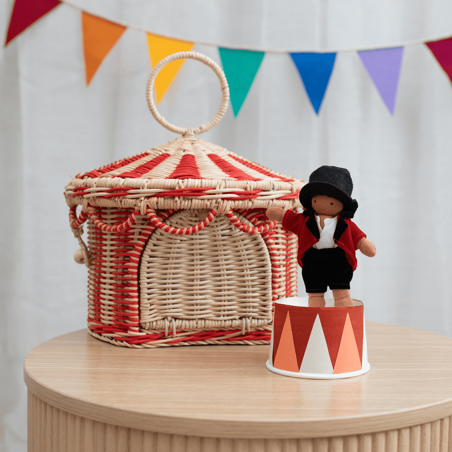 Circus Tent Basket