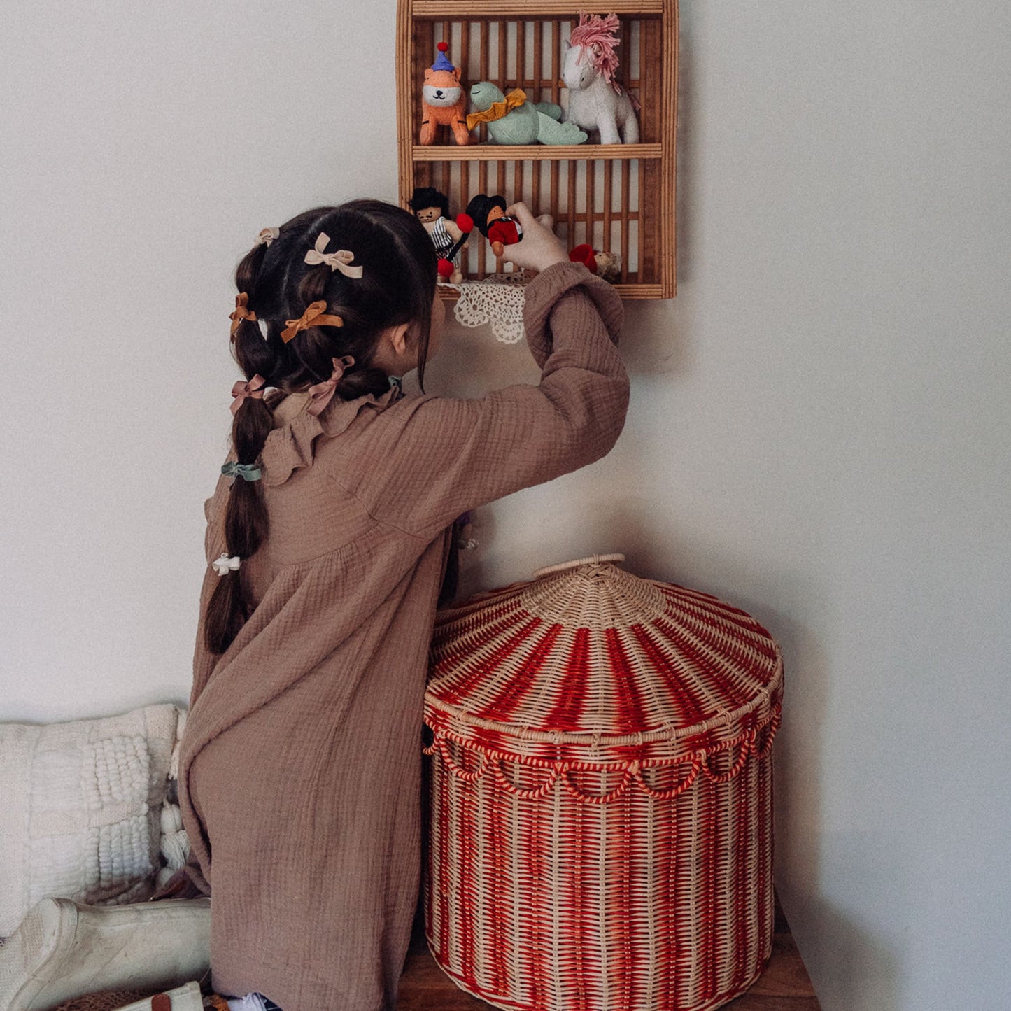 Circus Tent Toy Basket