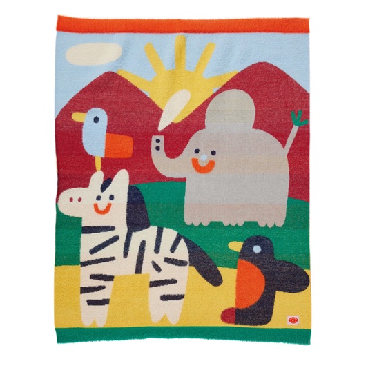 Zoo Crew Baby Blanket