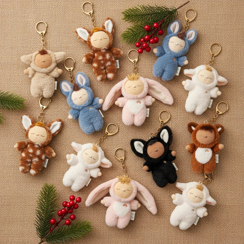 Cozy Bag Charm / Lamby Pookie