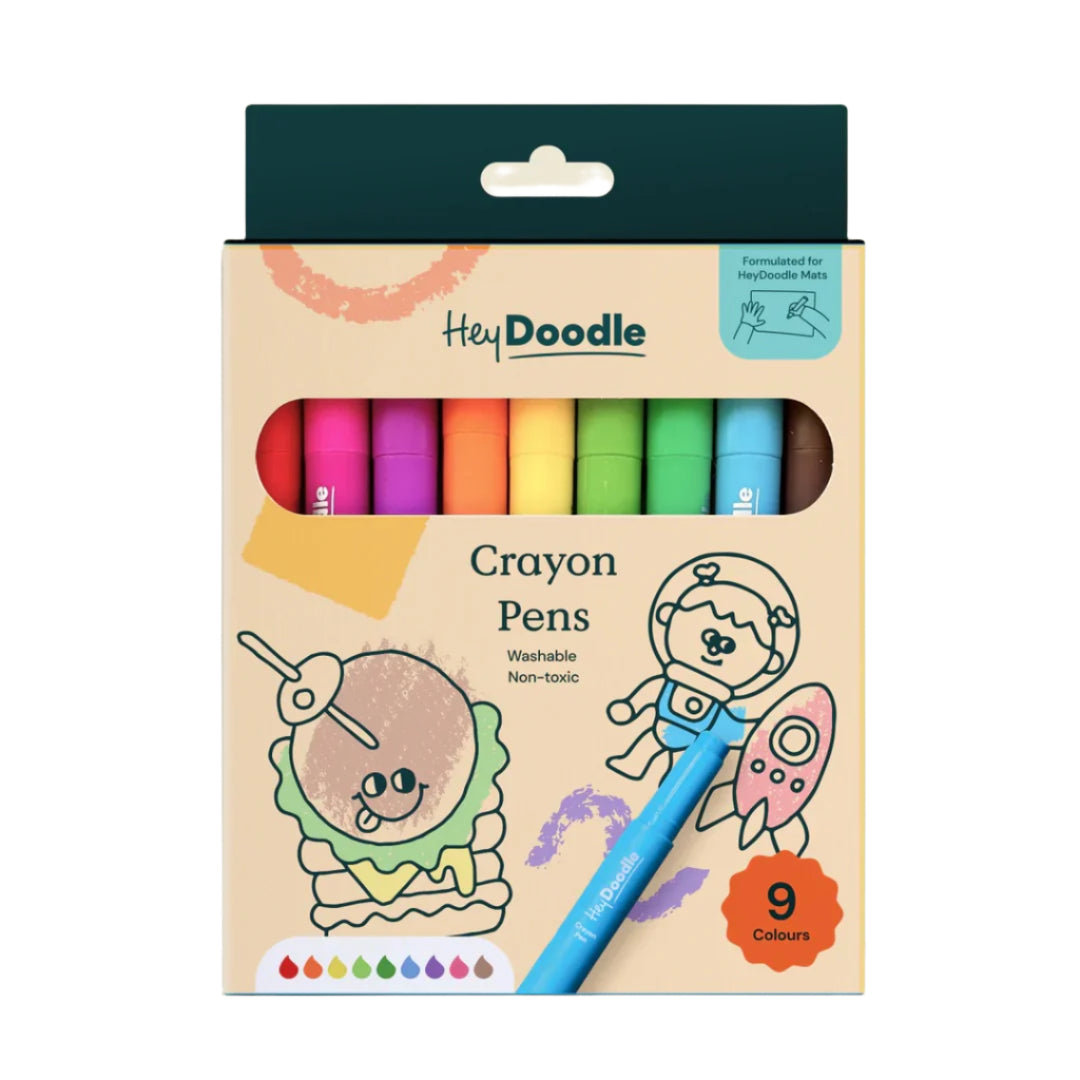 Washable Crayon Pens