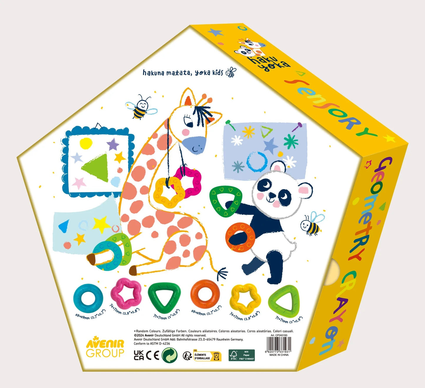 Sensory Geometry Crayon