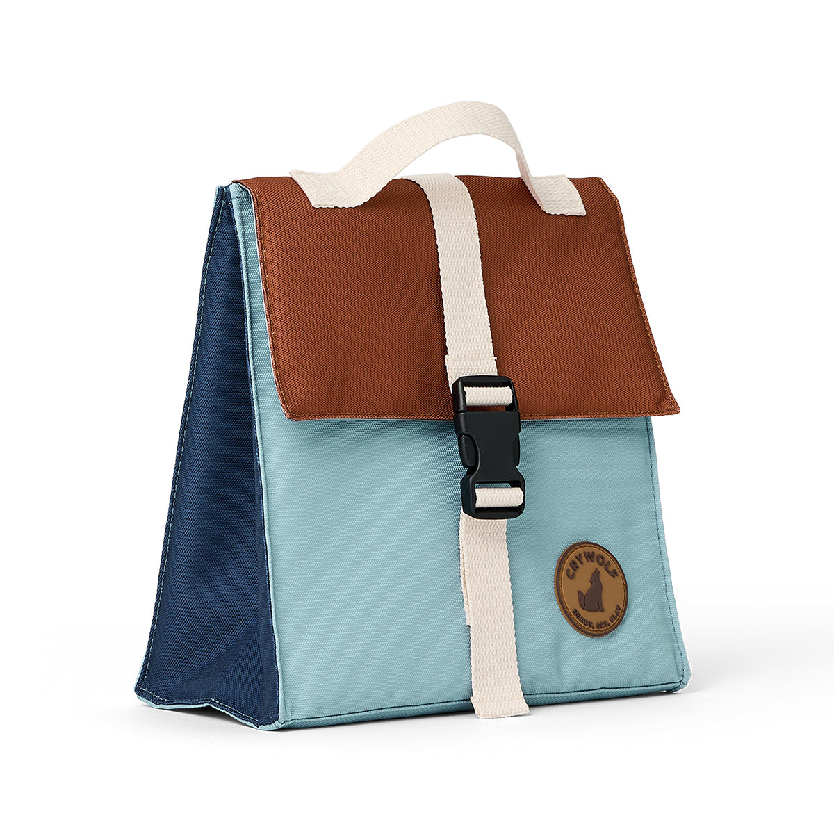 Ocean Colour Block Insulated Lunch Bag