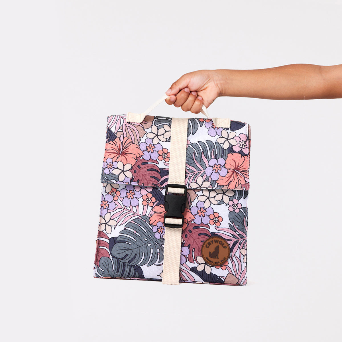 Insulated Lunch Bag / Tropical Floral