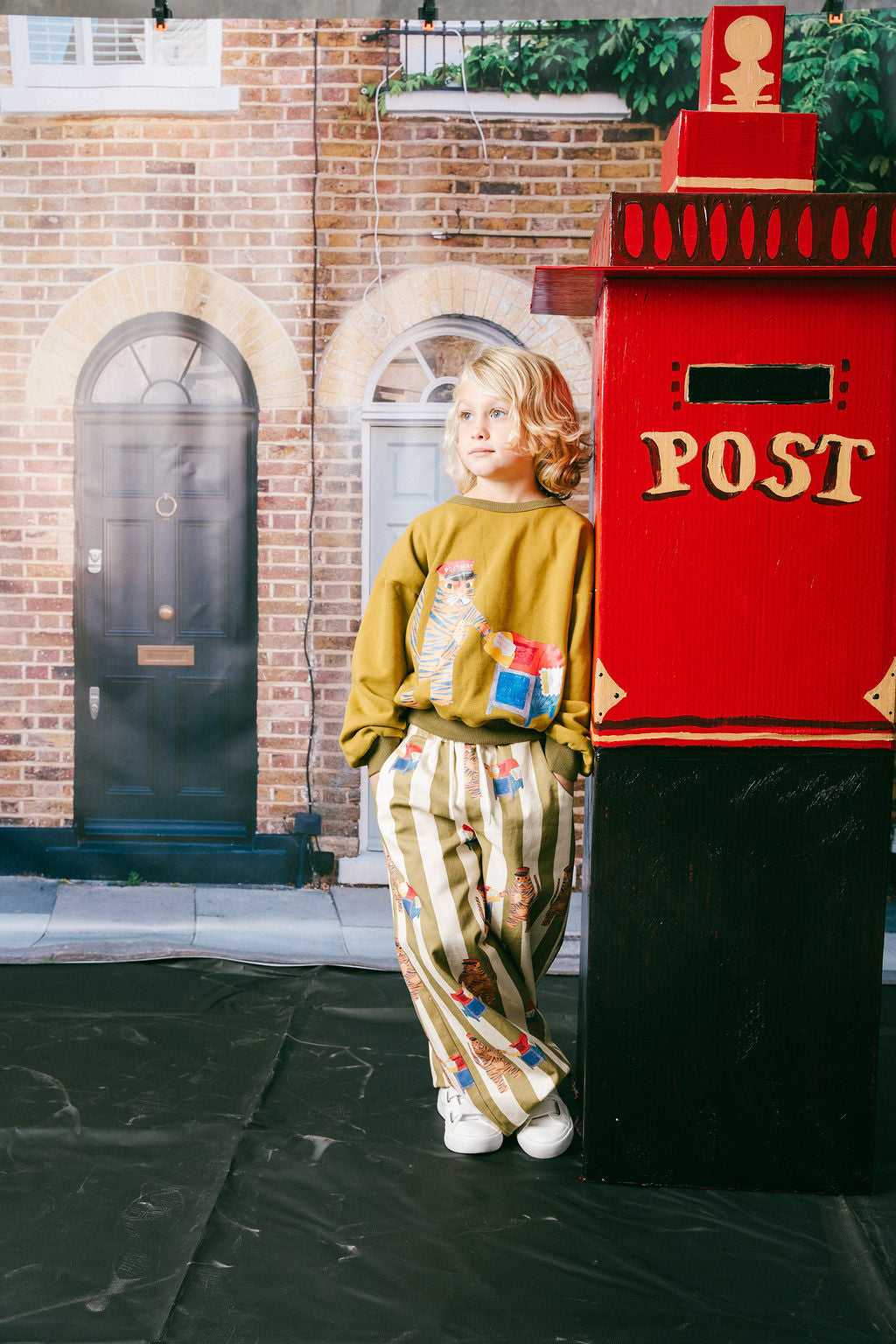 Tiger The Postie Wide Leg Pants