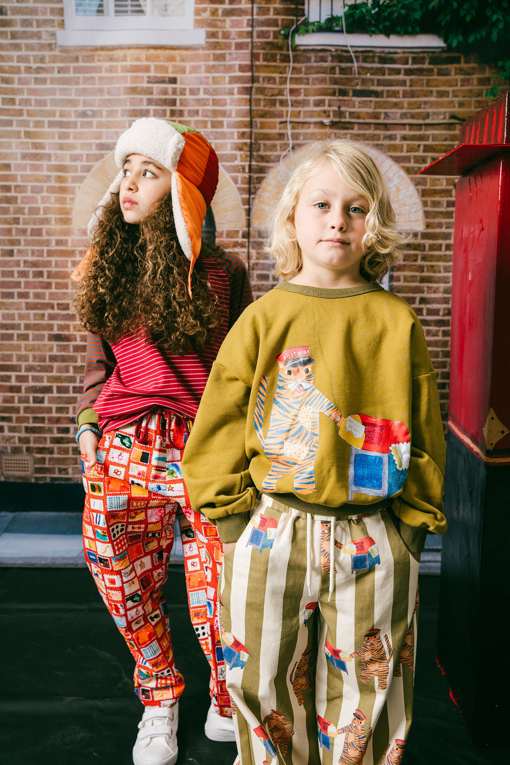 Tiger The Postie Wide Leg Pants