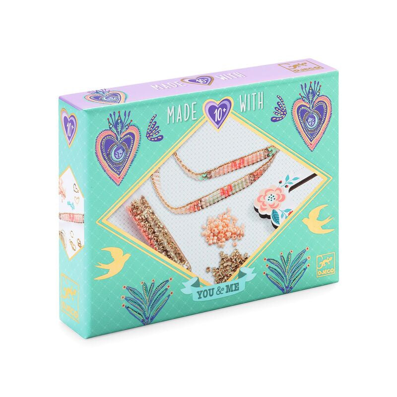 You & Me Miyuki & Hearts Beads Set