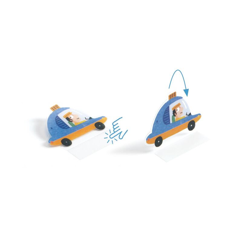 Vehicles 80 pc Lift-Up Stickers