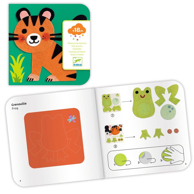 Soft Animals Collage Activity