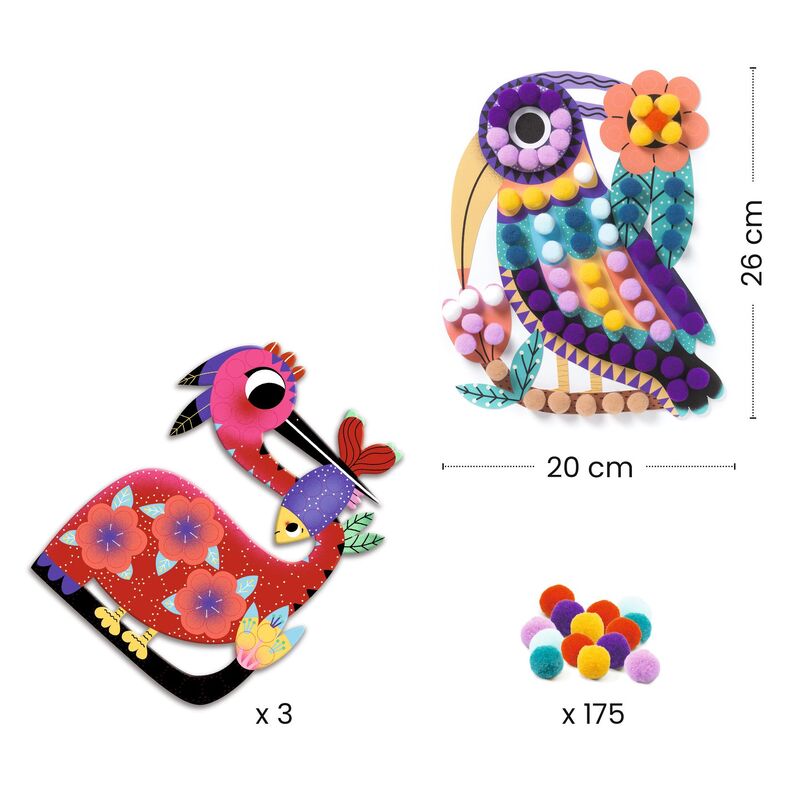 Assortments Pompom Collage