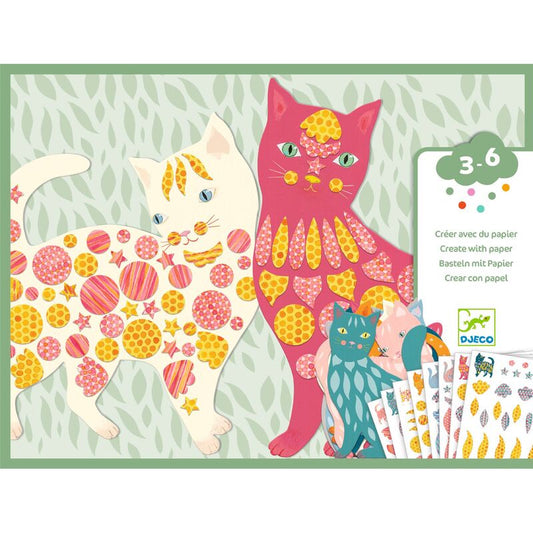 Elodie's Cute Cats Create with Paper Craft